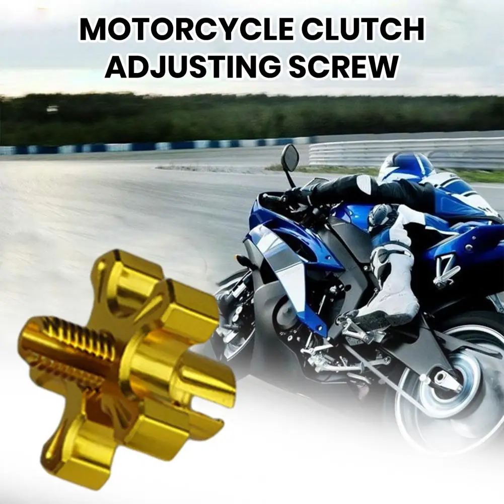 Anti-deformation Clutch Adjuster Screw Anti-oxidation Motorcycle Adjuster Screw Cnc Aluminum Motorcycle Clutch Adjuster for Atv