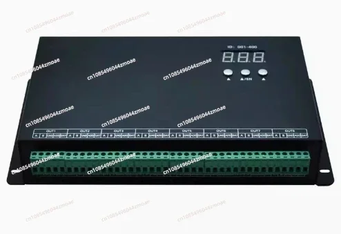 

EN-508 art-net support 8CH PC online program control addressable pixel light controller, with music control function, TTL RS485