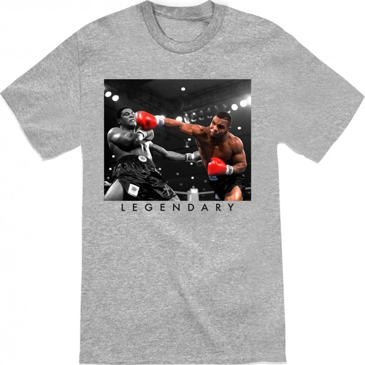 Mike streetwear camiseta vintage de moda para fanáticos del boxeo, Tyson Legendary Manga corta de algodón para hombre, cuello redondo, verano,