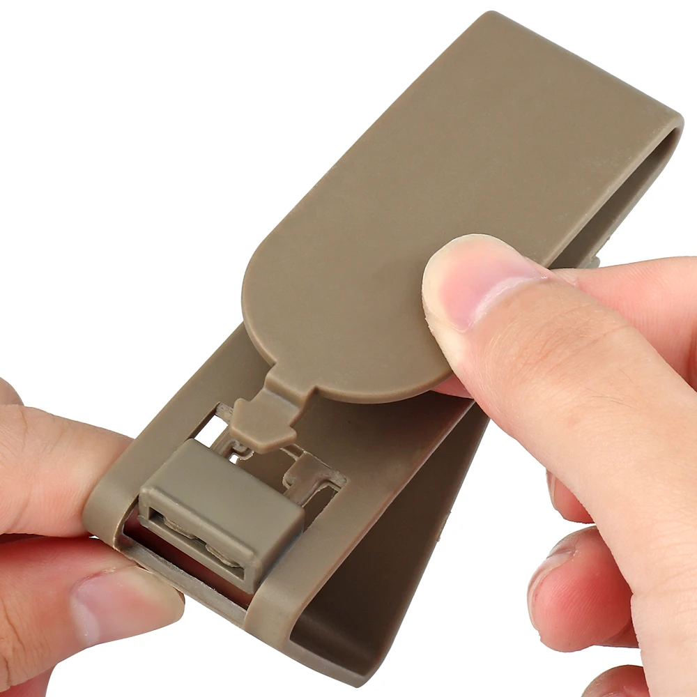 التكتيكية الخصر معلقة مشبك متعدد الوظائف ارتداء حزام CS التكتيكية سماعة حامل الخصر مفتاح تخزين أداة معلقة مشبك