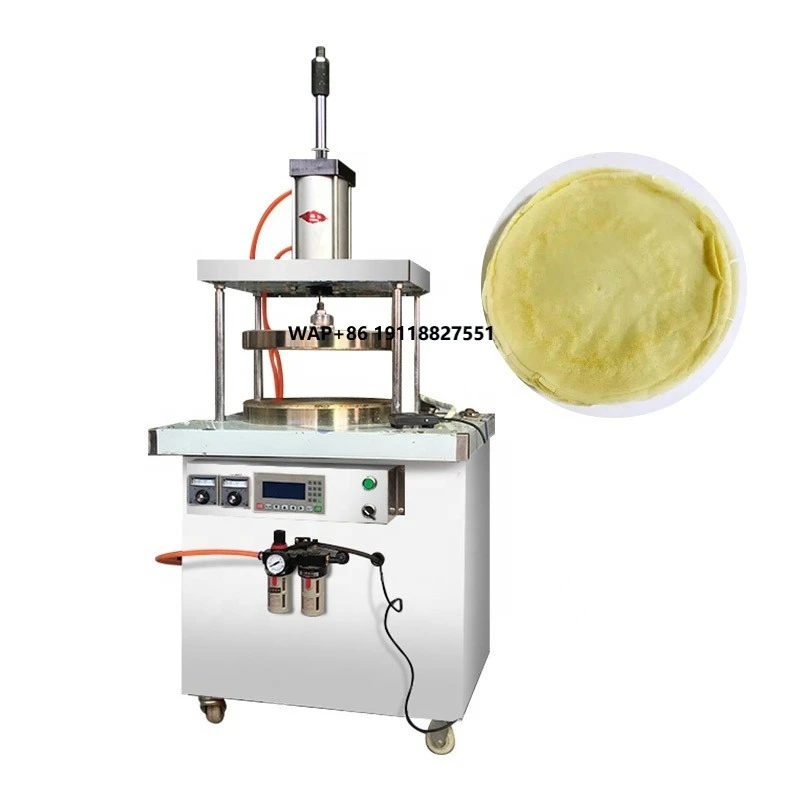 Commercial Professional Automatique Small Flat Injera Crepe Shaper Pancake Maker Scallion Pancake Machine