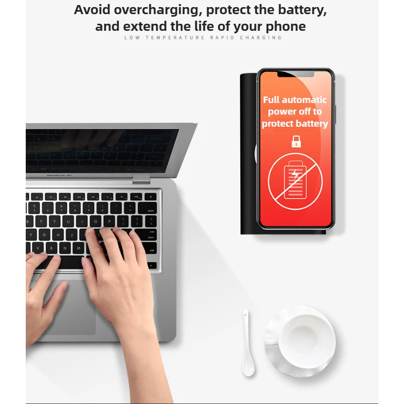 10000mAh Portable External Battery Power Bank Wireless Charger PowerBank For iPhone For Samsung For Xiaomi For Huawei