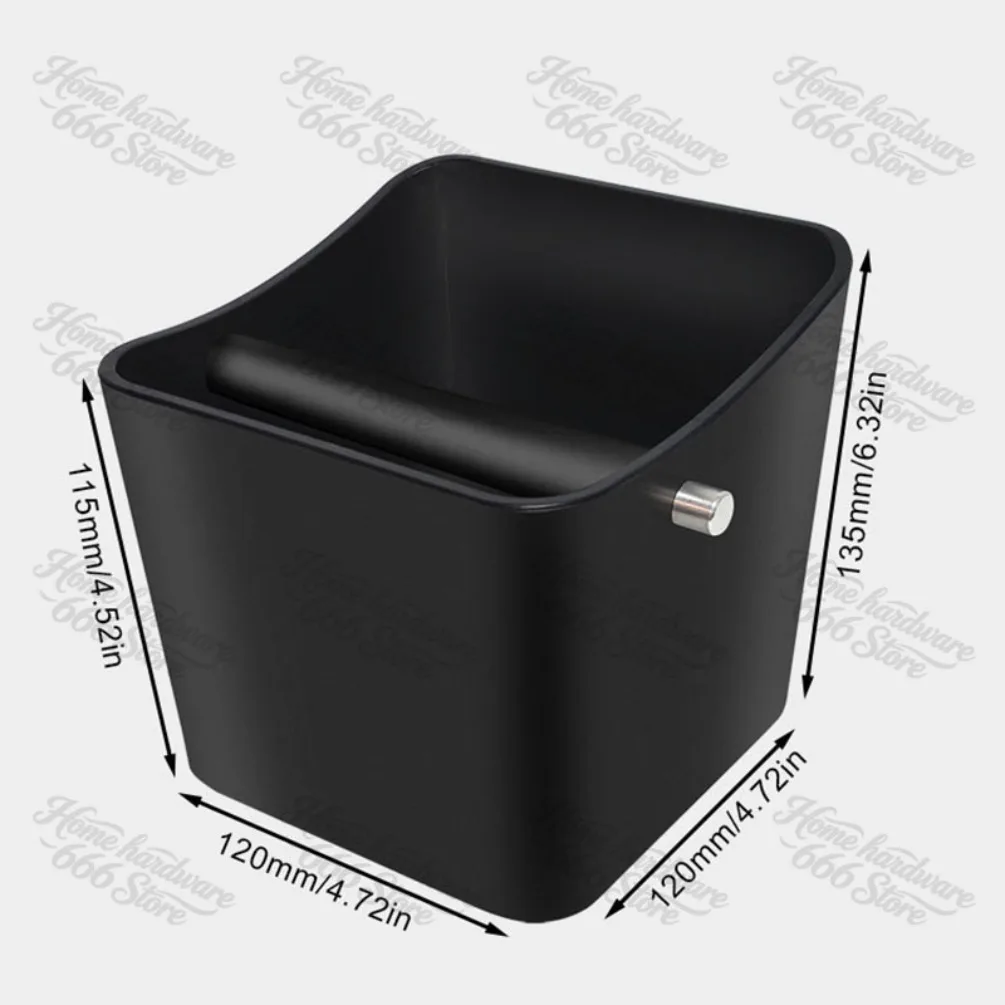 Espresso Tapping Box with Removable Tapping Rod and Non-slip Base for Espresso Cakes,coffee Grounds,durable Espresso Accessories