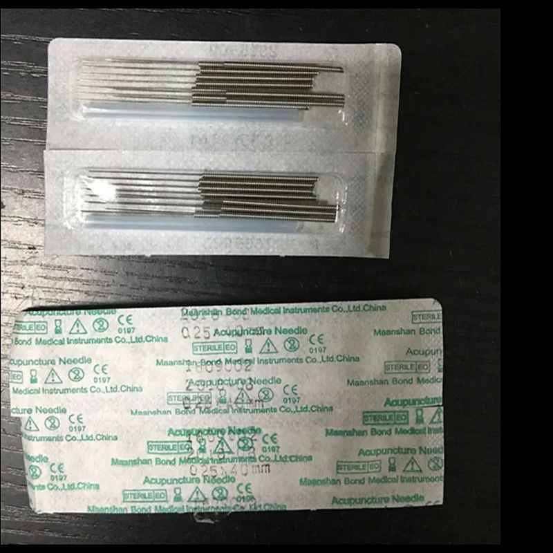 New Acupuncture Needles Medical Sterile Needles 500 Pcs High Quality Disposable Acupuncture Massager EACU/EAKU