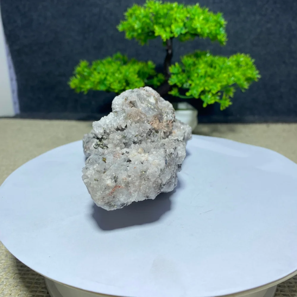 Natural Crystal Copper Pyrite Symbiont Raw Gemstone Irregular Mineral Specimen Spiritual meditation Gift Home Decoration