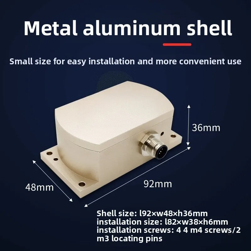ACA826T Inclination Sensor Full Temperature Compensation High Precision Digital Output Vibration Single and Double