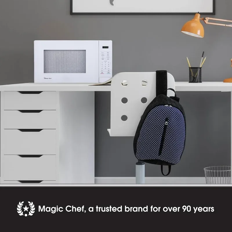 Magic Chef-Petit four à micro-ondes compact blanc, 1000 W