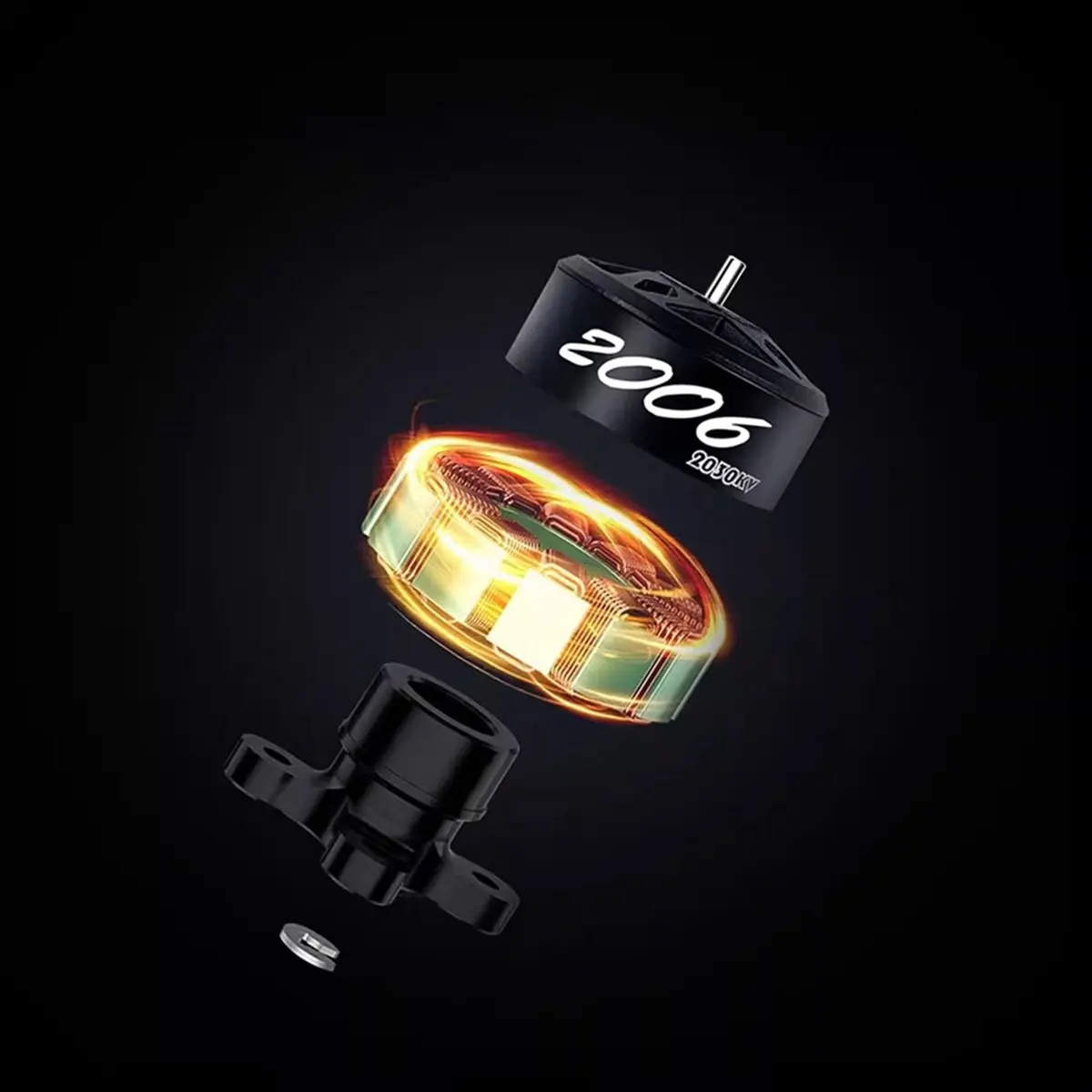 DTC5 MotorS for Darwin FPV 2006 3400KV for Model Drones for Traversing Aircraft Oddball 35 Portable Motor