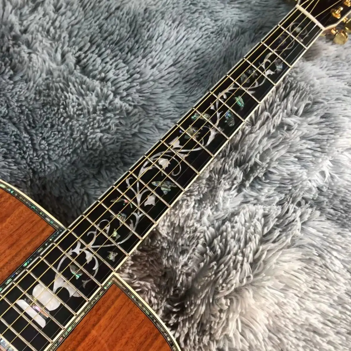 41 inch D45 full acacia deluxe acoustic guitar