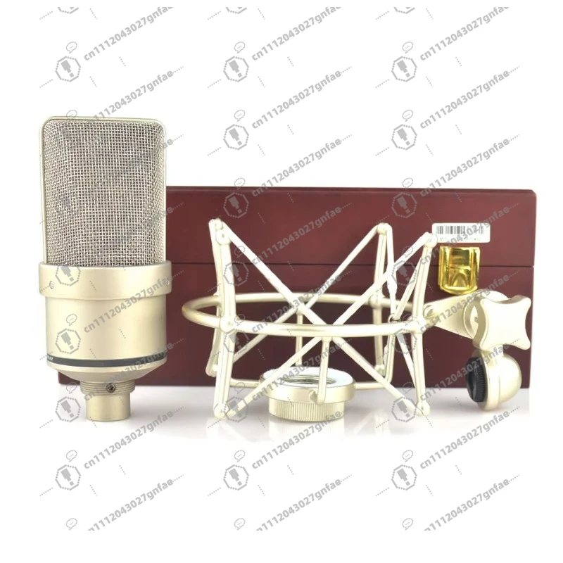 Professional Studio Recording Condenser Microphone Premium Cardioid Cond Microphone for Stage Performance Wired Communication