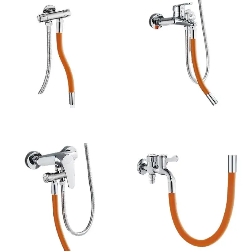 Flexible 360 Degree Bendable Faucet Extension Hose Leak Proof Rust Resistant Kitchen Bathroom Laundry Sink Adapter