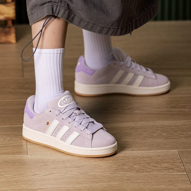 Adidas Originals Campus 00s, cow split-layer leather, comfortable classic bread shoes, low-top, casual sneakers, women's sHP3540