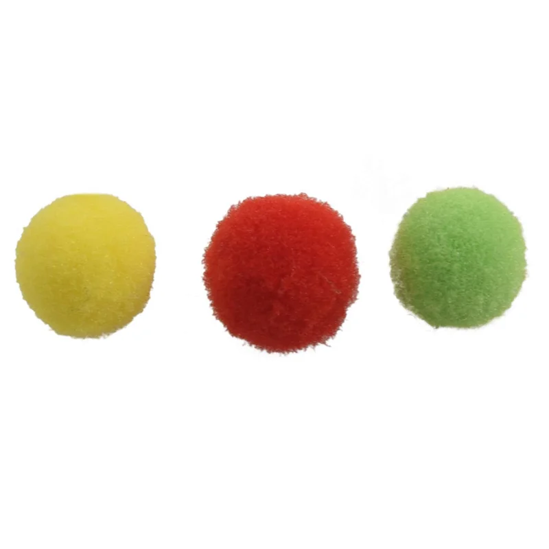 AC52-3000 Pcs 10Mm Mixed Color Soft  Pom Poms Pompoms For Kids Crafts