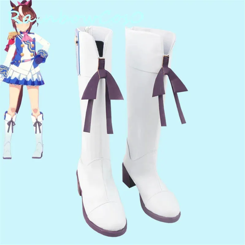 

Umamusume Pretty Derby Tokai Teio Обувь для косплея Сапоги Игра Аниме Хэллоуин RainbowCos0 W1537