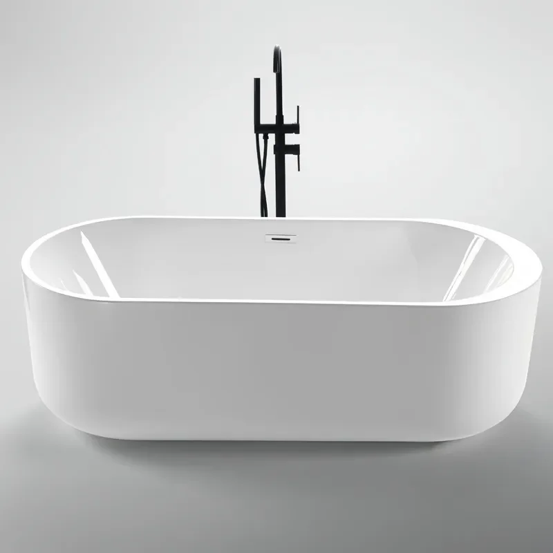 for Freestanding Bathtub Faucet Seamless Integrated Tub for Home B&B Internet Celebrity Style Indoor Bathroom Fixture