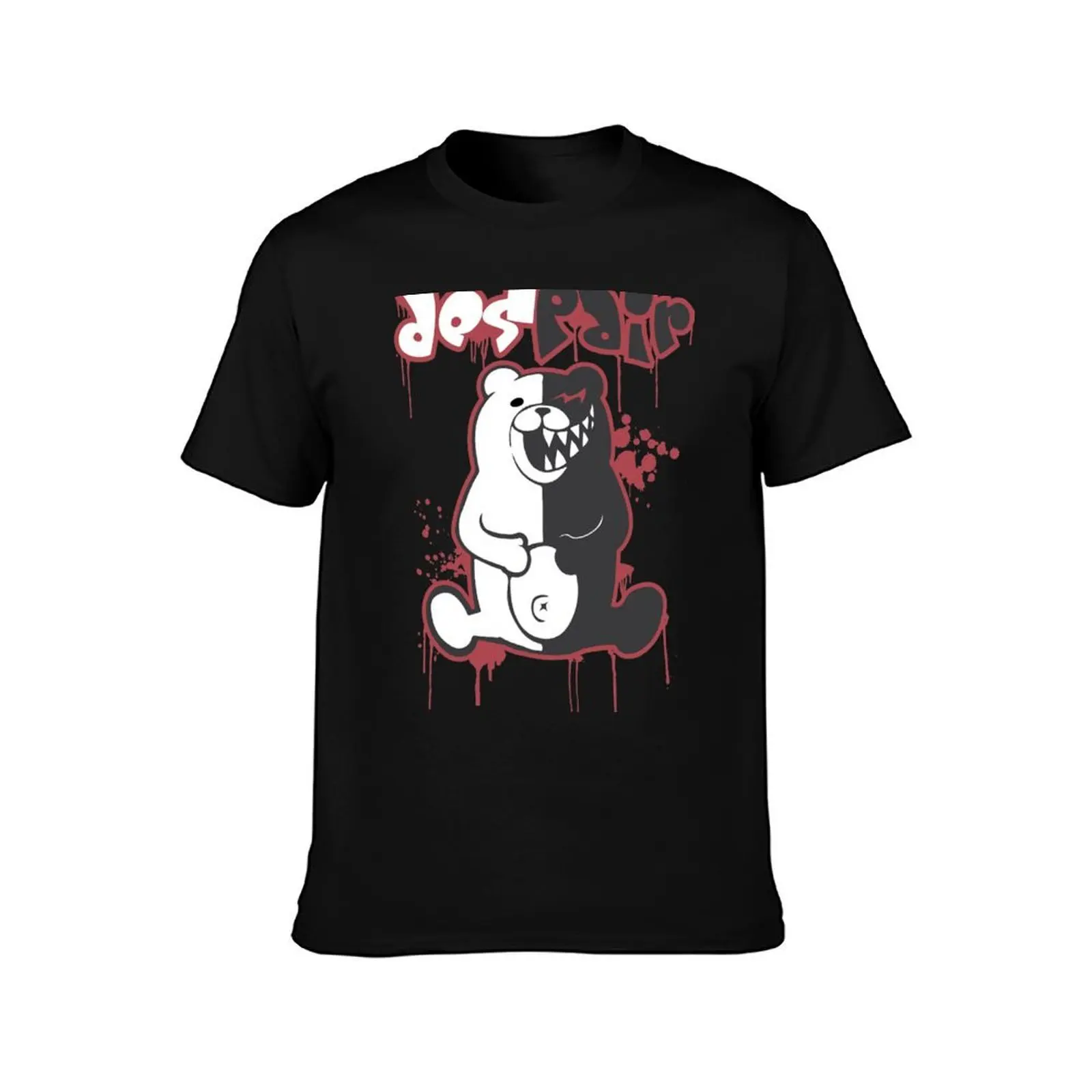 Danganronpa: Monokuma - Despair T-Shirt Plus Size Summer Casual T-Shirt