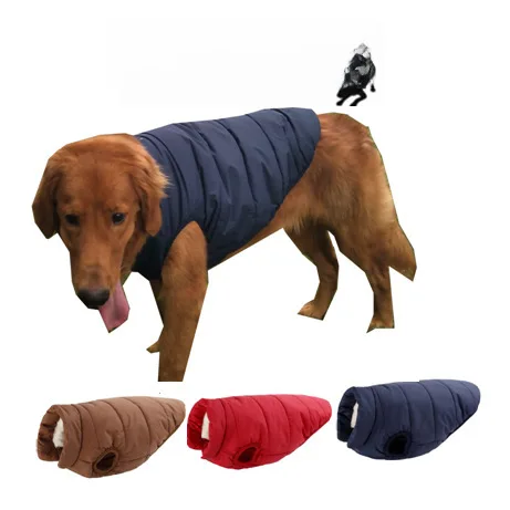 Cross-border Autumn and Winter Pet Dog Clothes Snap Button Dog Clothes Pet Clothing Thickened Cotton Jacket Pet Supplies Bichon