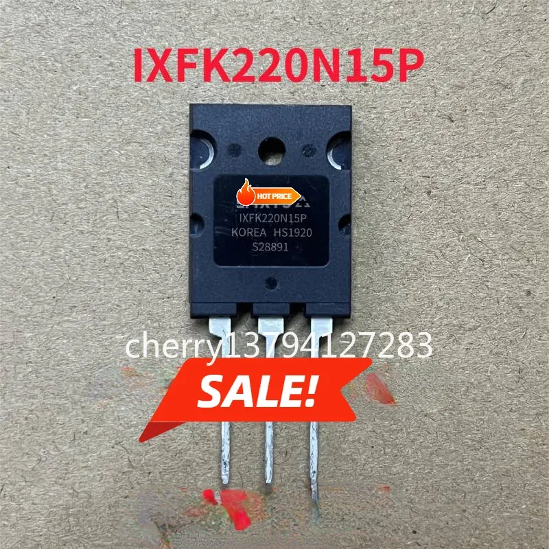 

IXFK220N15P(1pcs) TO-264 220A150V MOS new in stock