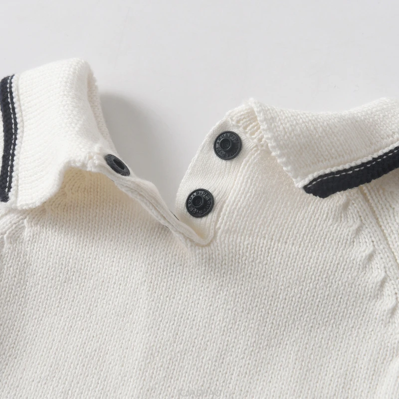 

2025 Kids First Birthday 100 Days Clothes New Matching Autumn Romper Children Cotton Outfits Winter Costumes Baby Boy Lapel Knit