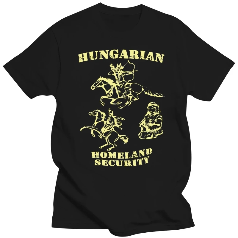 Magyar Apparel Mens T-shirt Cotton Blend Hungarian Homeland Security Tee XS-3X