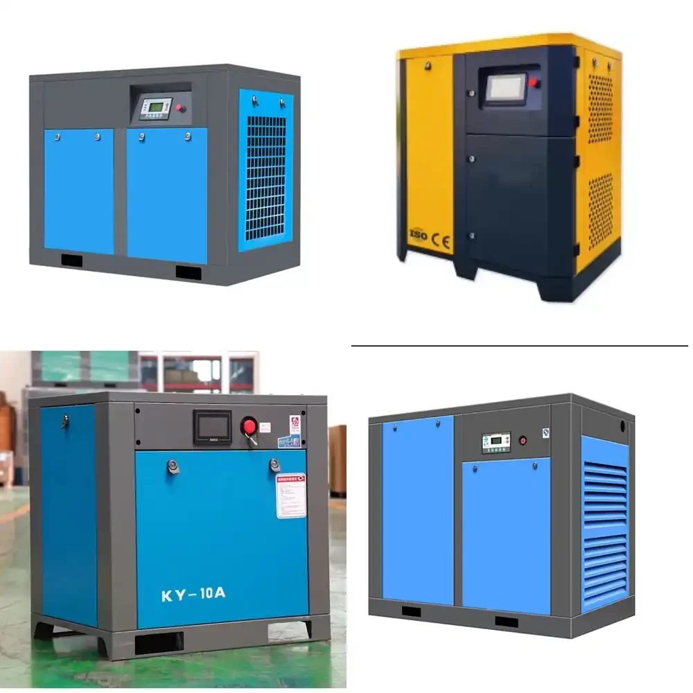

7.5kw 10hp Screw Air Compressor for Sale for Industrial Use for Construction for Manufacturing for Workshop for Factory for