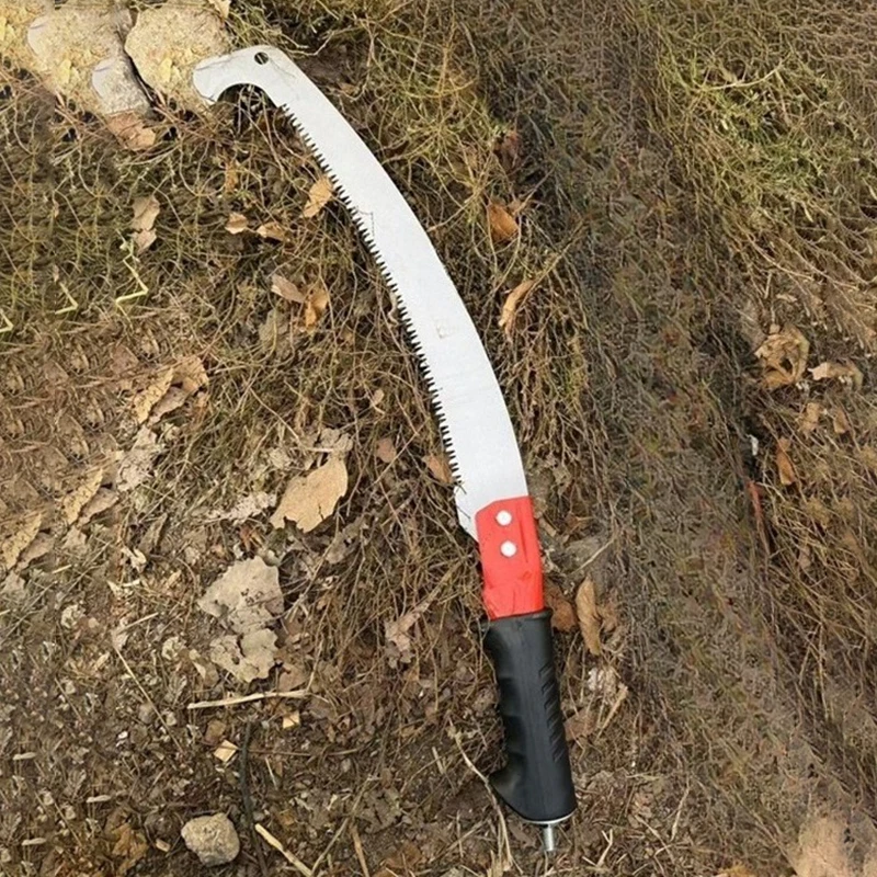 Pruning Saw Head Garden Picking Hand Saws Outdoor High Altitude Fruit Tree Saw Gardening Bonsai Orchard Saws Bottom with Screws
