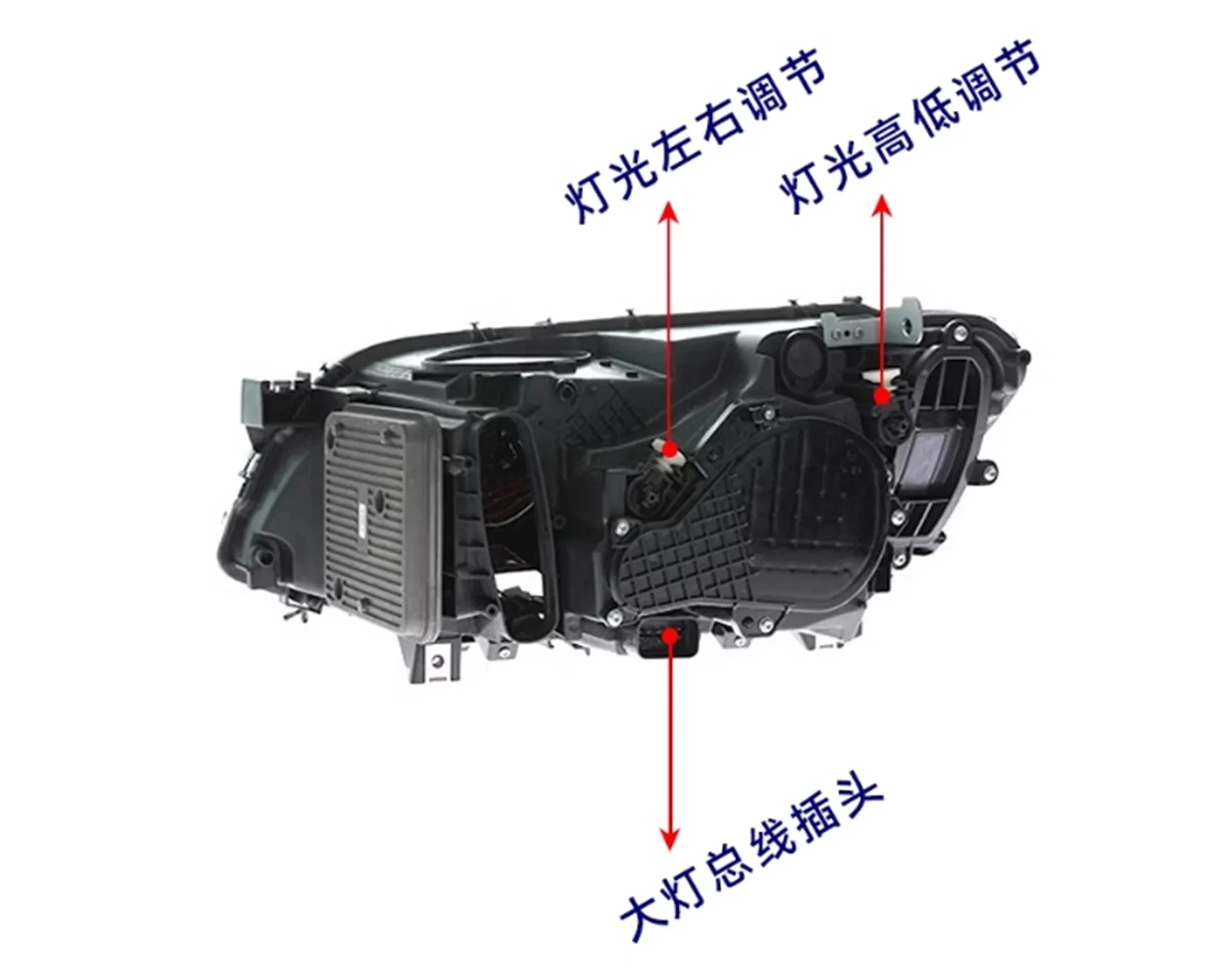 كشافات أمامية LED للسيارة BMW 1 Series F20 12-15 إشارة الانعطاف DRL أثناء النهار