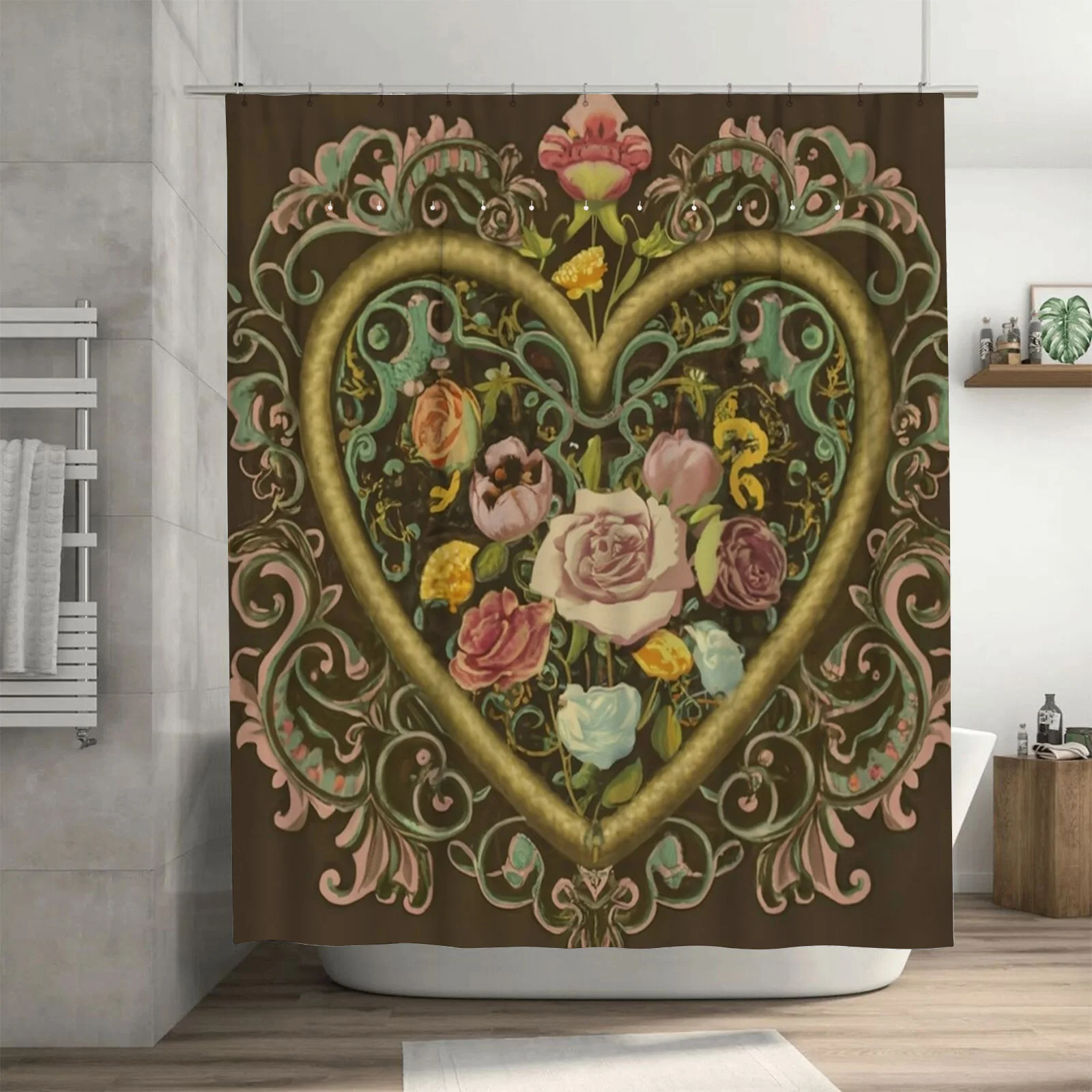 Vintage Heart Flora…