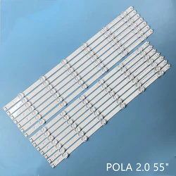 LED Backlight strip For 55LN5400 55LN6200 55LN5600 55LN5710 55LN5750 55LA6205 55LA6200 55LA6210 55LA6208 LA62M55T120V1