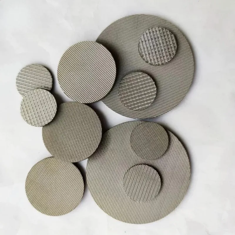 Customized SUS316/304 Stainless Steel Sintered Filter Sheet for Solid-Liquid Separation, Durable and Highly Effective