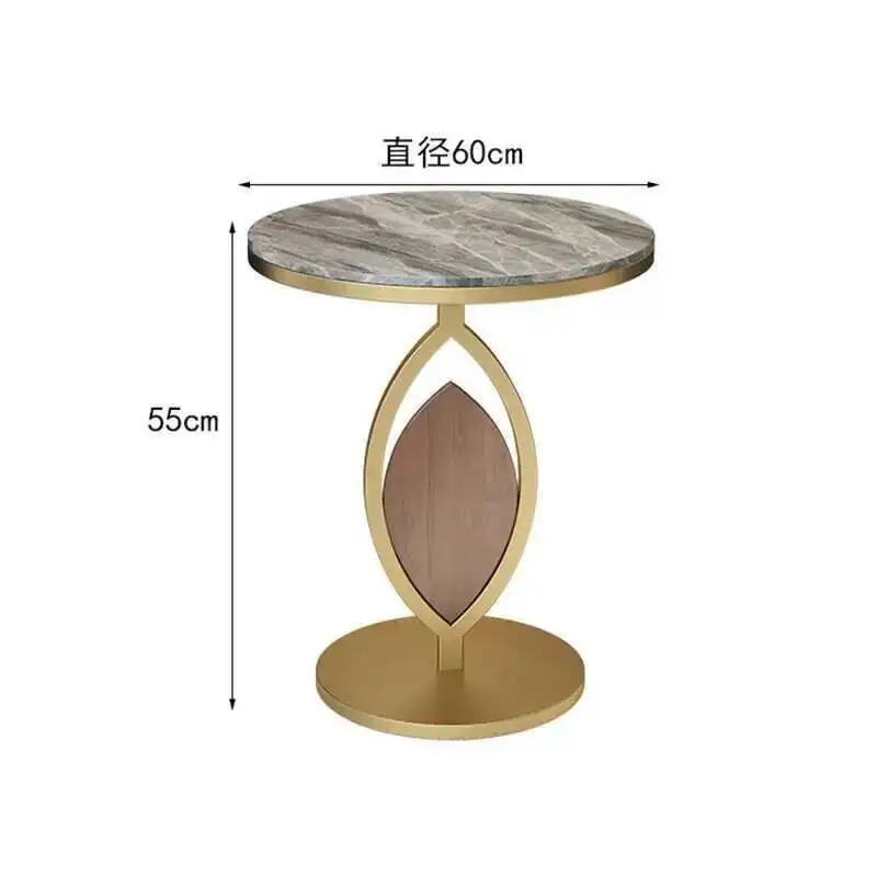 

Sofa Side European Space Table Luxury Saving Round Creative Corner Table Design Simple Tavolino Da Salotto Living Room Furniture