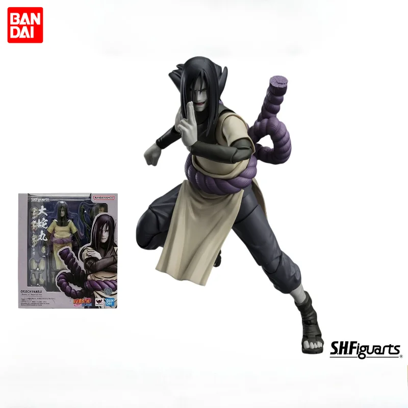 

[In Stock] Bandai SHF Naruto Orochimaru, The Seeker Pursuing Truth, Movable Joints Gifts Toys Garage Kit Action Figure