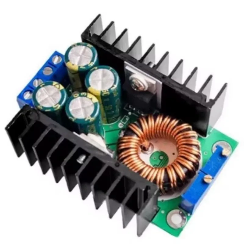 

Adjustable 12A Power Module DC24V to 12V Step-down Boost Converter with LED Display Driver Buck Converter Module for