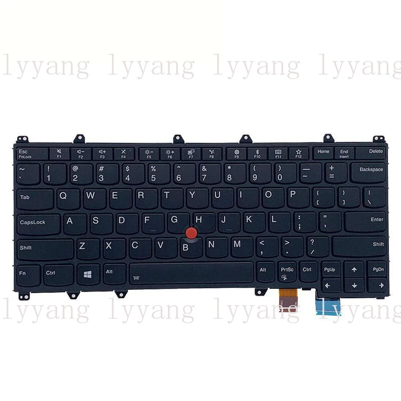 

f 01EN386 FOR Lenovo Thinkpad S1 Yoga 4th X380 370 US English Backlit Keyboard