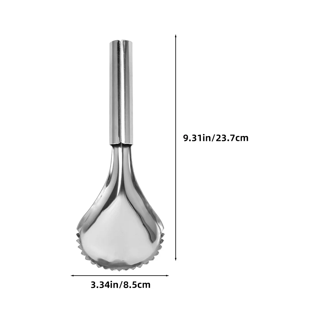 Scooper per zucca in acciaio inossidabile per frutta, utensile da cucina manuale, cucchiaio per rimozione nucleo di zucca, accessorio da cucina