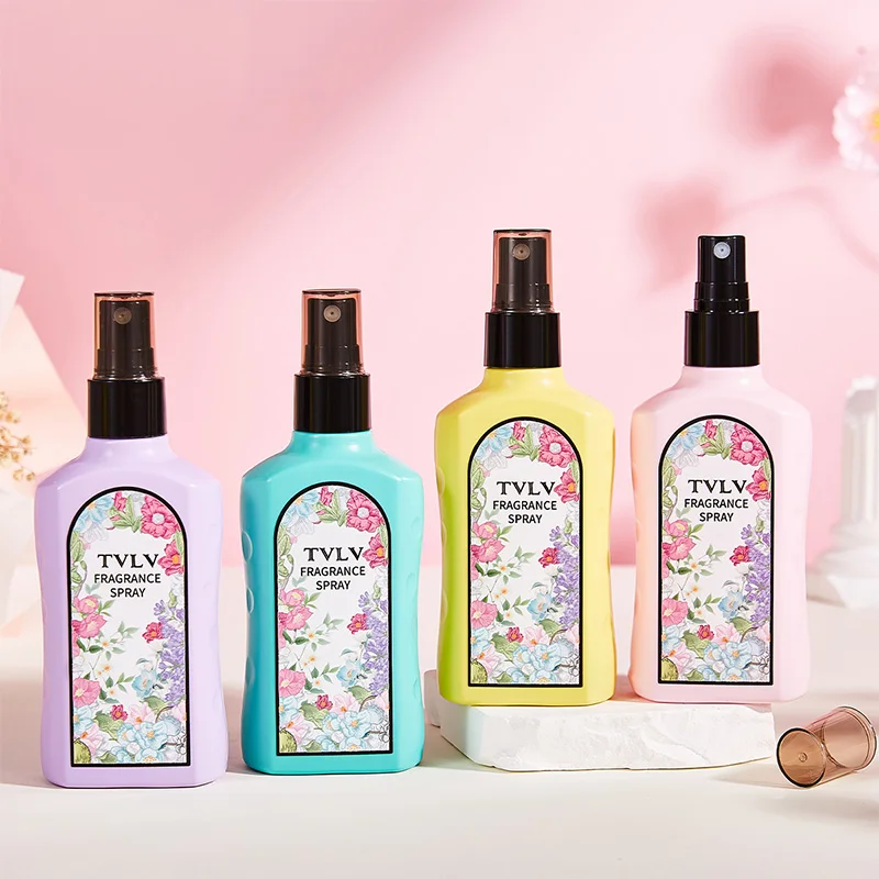 Spray de Fragancia Floral Clásico TVLV Sin Alcohol, Desodorante y Aroma Fresco a Jazmín, Eau de Fragancia de Larga Duración, Regalo