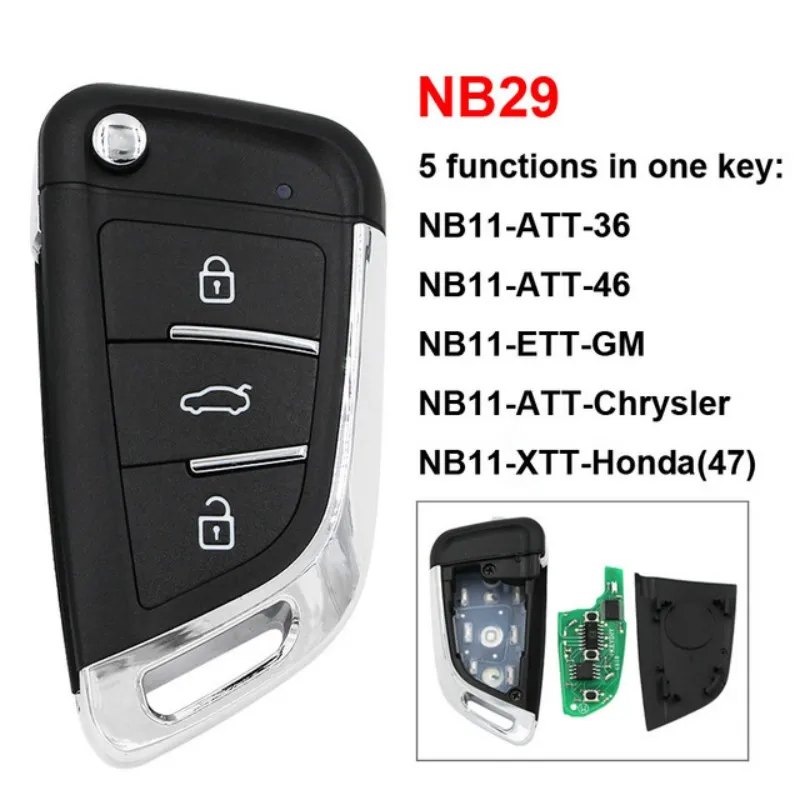 1pcs KEYDIY KD Remote control NB29 NB30 NB Multi-functional Car Remote Key for KD900/MINI/KD-X2 Programmer NB B Series Car Key