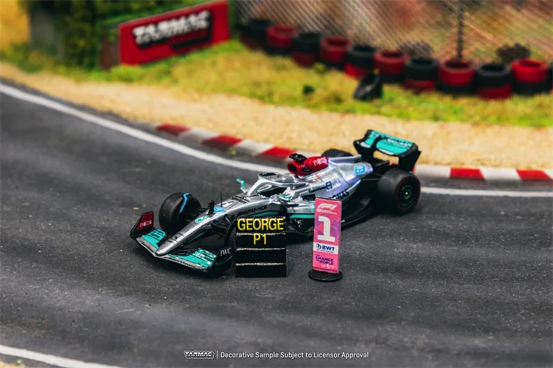 Tarmac F1 W13 1:64 MB E #63g Russell SAO paulo Grand Prix 2022ผู้ชนะ dimodel รถ