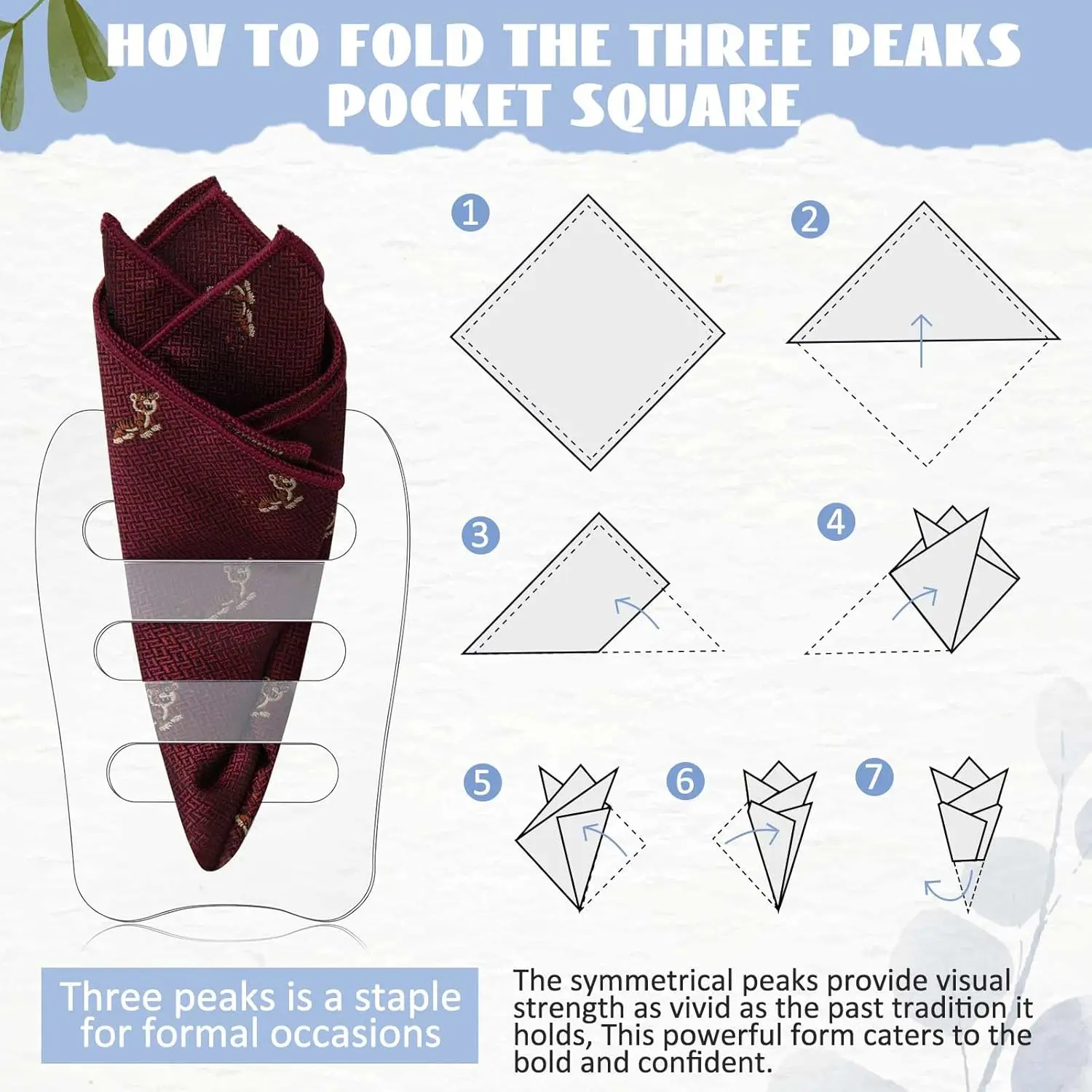 حامل مربع للجيب غير مرئي للرجال، منظم مربع للجيب الأسود، ملحقات Tux للسترات الرجالية