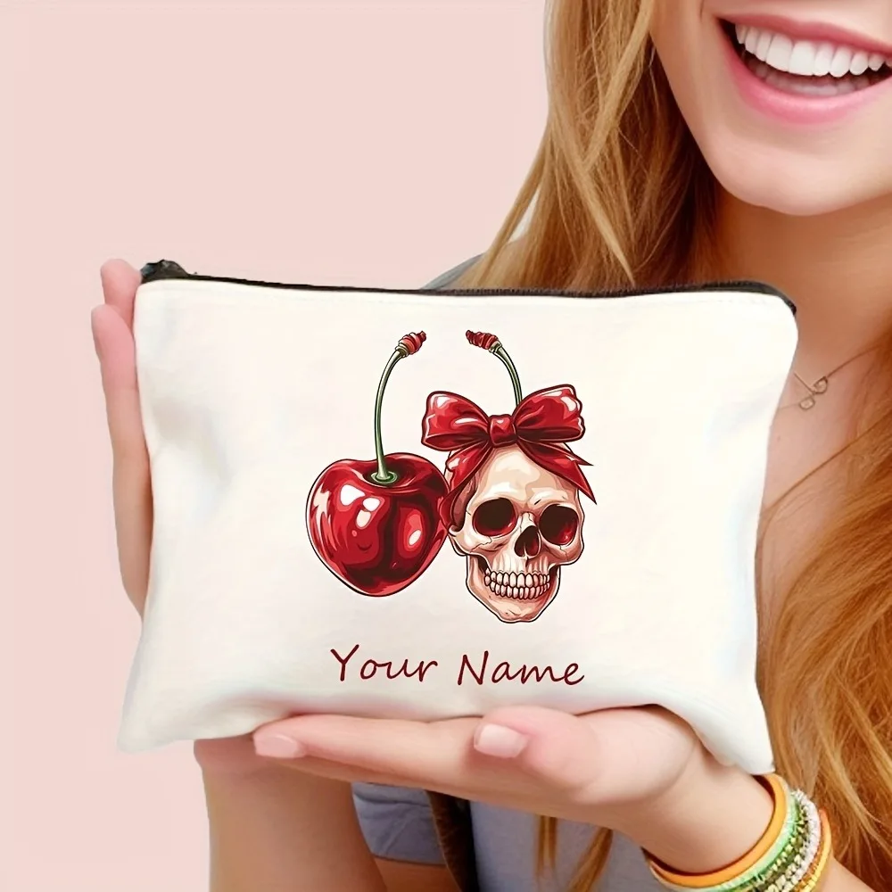 Customize your name. Makeup bag. Storage bag. Wallet. Signature pen bag. Personalized coin bag. Ladies beauty box.