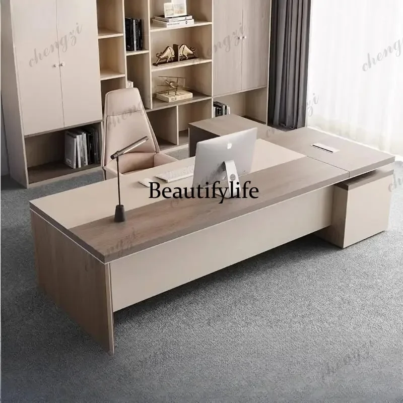 C139 Brown Designer Executive Office Desk Luxury Strong Luxury Modern Office Desks Standing White Escritorios De Ordenador