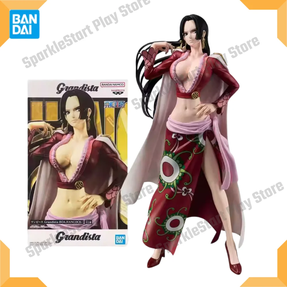 

In Stock Genuine Original BANDAI BANPRESTO ONE PIECE Grandista Boa Hancock Anime Figure 28cm Model Gift Toys WY