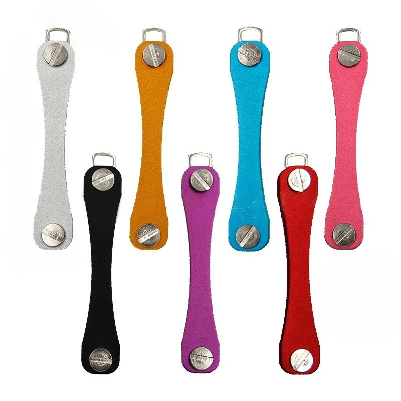 Smart key chain Mini Keychain Compact Key Decorative Holder Clip Home Storage Metal key Clip Aluminum Organizer Keychain Outdoor