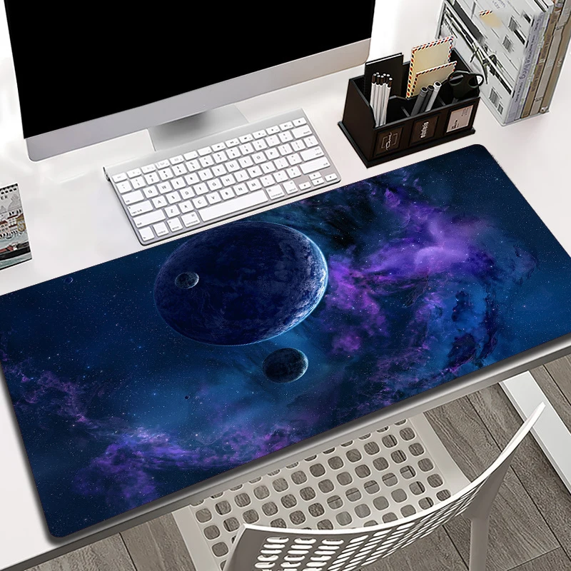 

GuJiaDuo Galaxy Gamer Extra Large Mouse Pad Computer Keyboard Desk Mat Gaming Hoom Accessories Space Art Mousepad Table Pad Rug