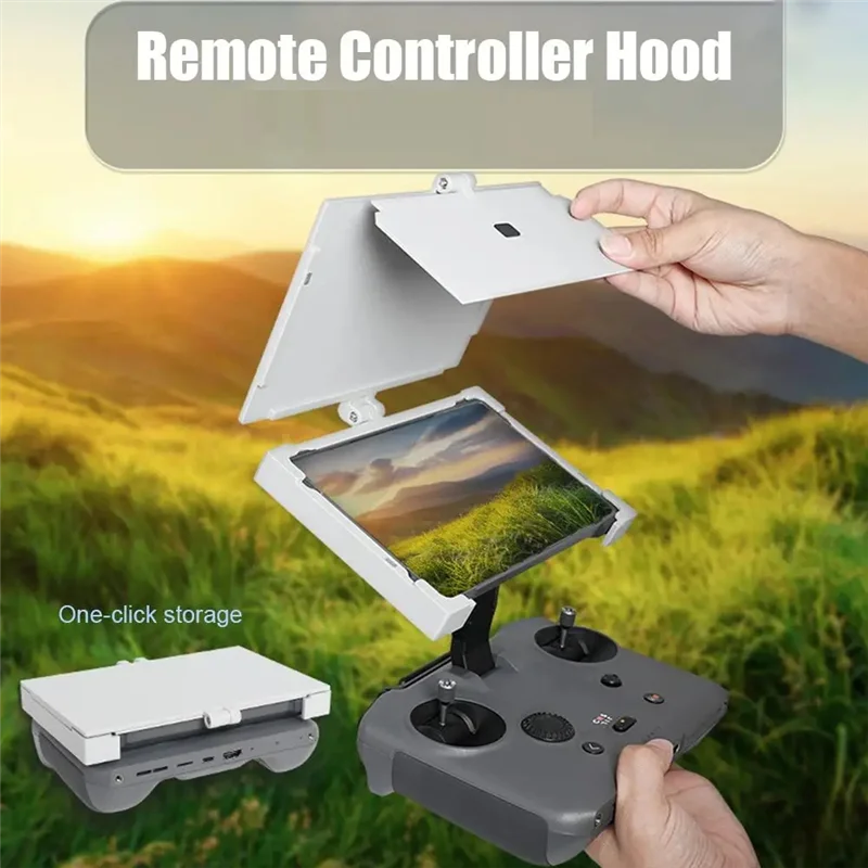 DJI Mavic 4 Pro用リモートコントローラーRC Pro2サンフードスクリーン保護ライトケース、DJI Mavic 4 Proドローンアクセサリー用