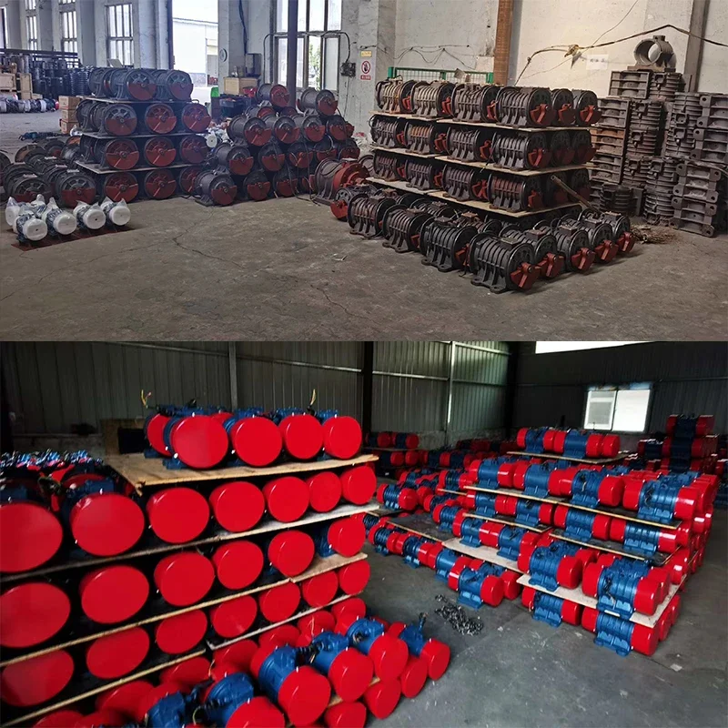 220v 10HP 7.5kw multi-slope screen vibrating motor sand concrete screw auger conveyor separator vibrator motor