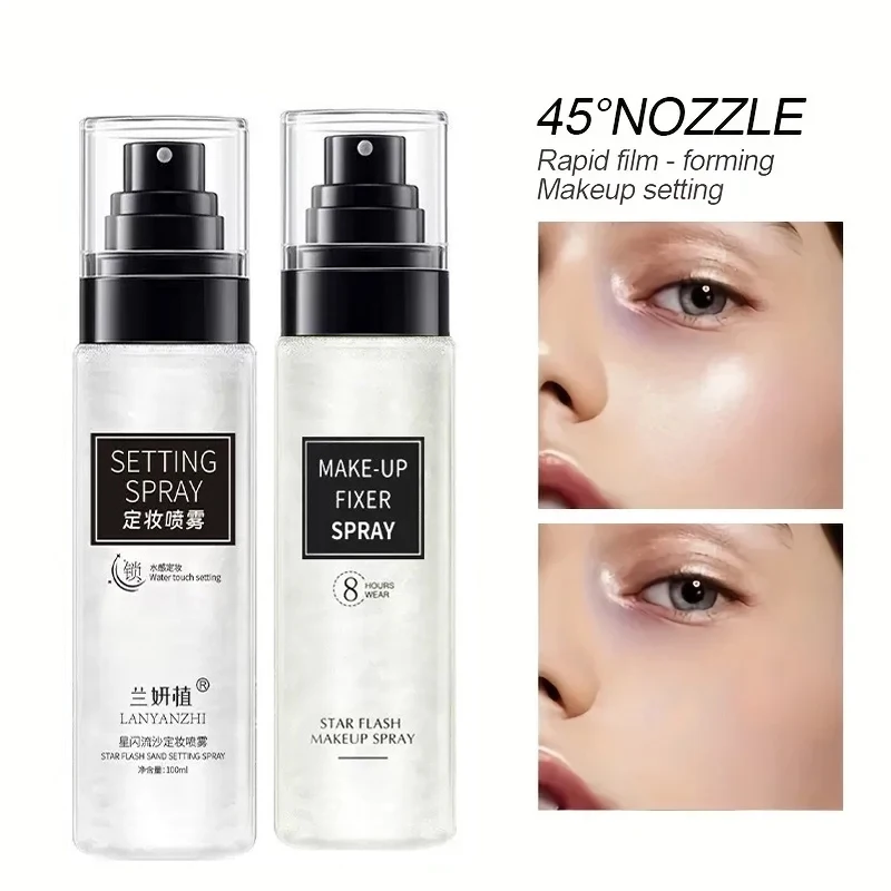 Makeup Fixer Spray Waterproof Sweatproof Long Lasting Oil Control Hydrating Makeup Fixing Setting Spray Cosmetics