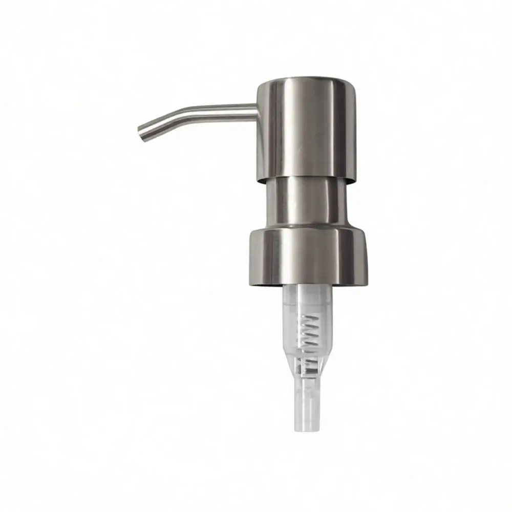 304 Stainless Steel Soap Dispenser Pump Replacement Head For Bathroom Kitchen Lotion Bottle Sprayer Nozzle Universal Parts