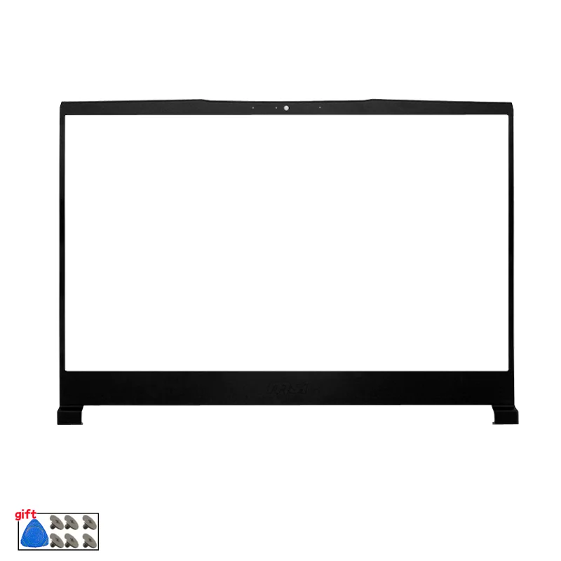Nuovo Per GF65 GF65VR MS-16W1 MS-16W2 9SD LCD Del Computer Portatile Della Copertura Posteriore Lunetta Anteriore Palmrest Bottom Case Cerniera Del Computer Coperchio Posteriore Top Case