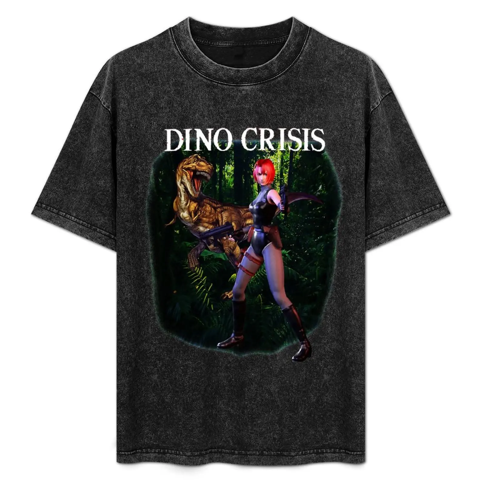 

Dino Crisis Regina T-Rex T-Shirt man clothes boys whites shirts graphic mens graphic t-shirts pack